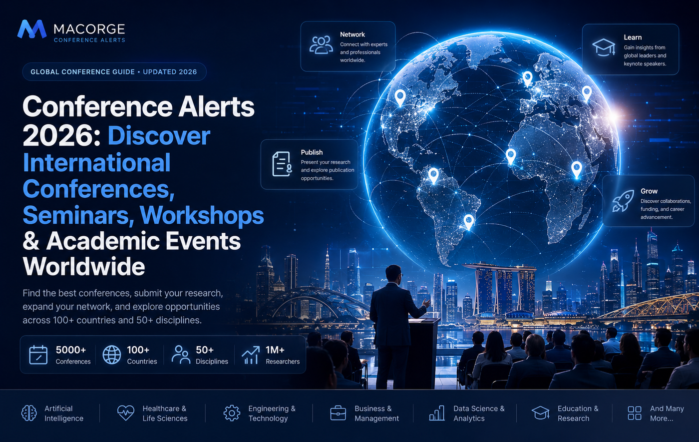 Conference Alerts 2026: Find International Conferences, Seminars, Workshops & Academic Events Worldwide