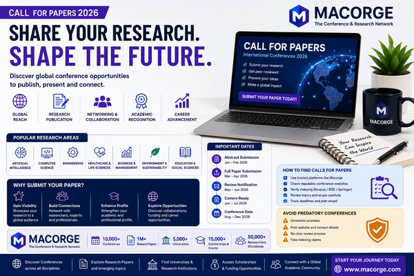 Call for Papers 2026: Complete Guide for Researchers Looking to Publish and Present Their Work